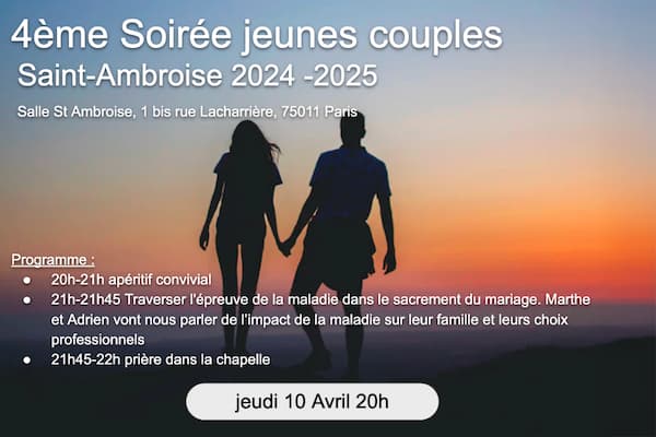 4ème soirée jeunes couples 2024