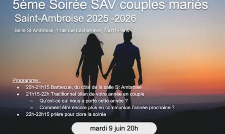 5ème soirée jeunes couples 2026