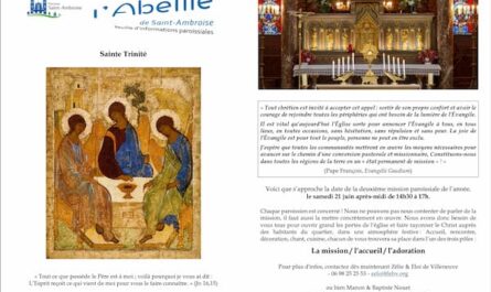 FIP Sainte Trinite 2025 flyer