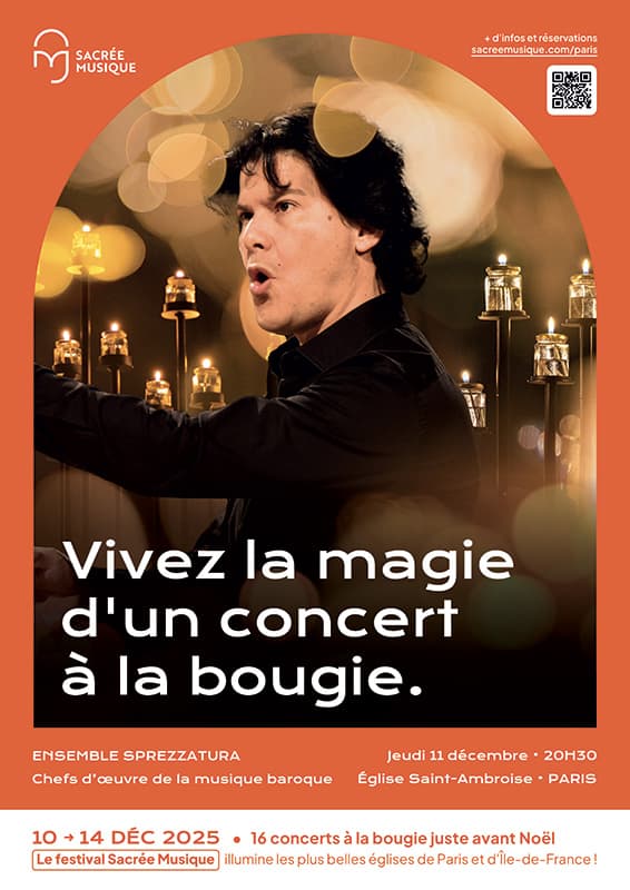 Concert à la bougie à Saint Ambroise Paris