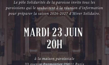 Hiver Solidaire affiche information