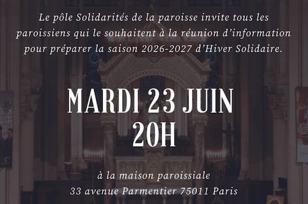 Hiver Solidaire affiche information