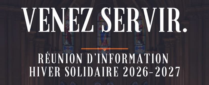 Hiver solidaire 2026 RdV Hiver solidaire