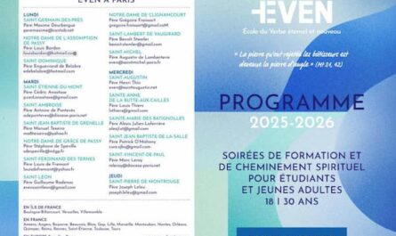 Even 2025-2026 programme Paris