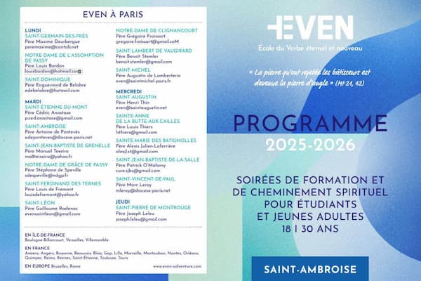 ÉVEN 2025-2026