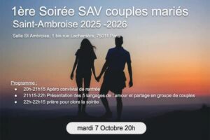 1ère soirée jeunes couples 2025
