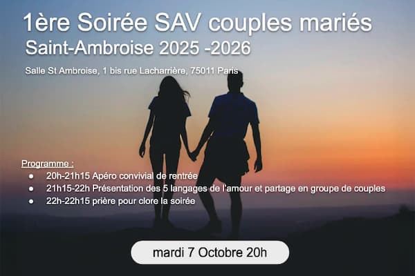 1ère soirée jeunes couples 2025