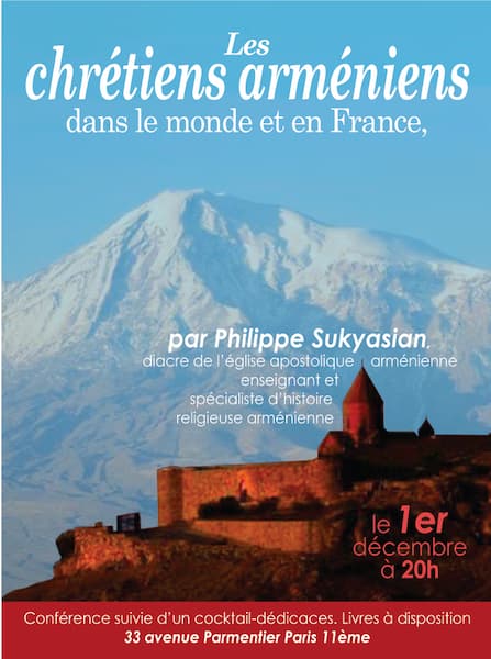 Conférence de Philippe Sukyasian