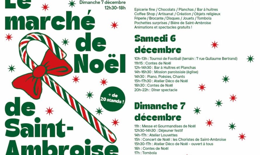 Marché de Noël Paris 11 – 2025