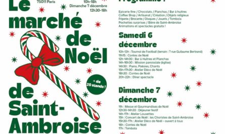 Marché de Noël de Saint Ambroise 2025