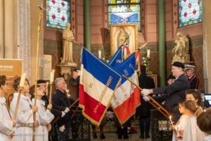 Souvenir Français, messe pour les morts pour la France à Saint Ambroise