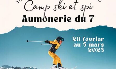 Camp ski, groupe de jeunes 2026