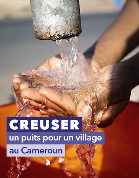 Carême 2025 - Forage d'un puit au Cameroun