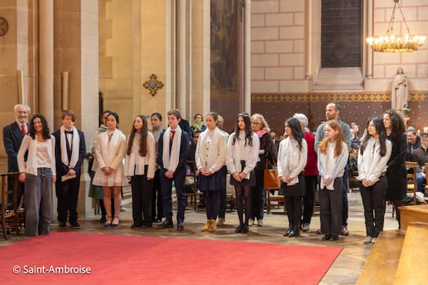 La confirmation des jeunes 2026