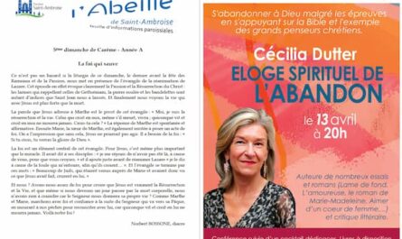 FIP 5eme Dimanche Careme 26 Flyer