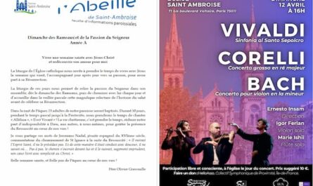 FIP dimanche des Rameaux 2026 Flyer