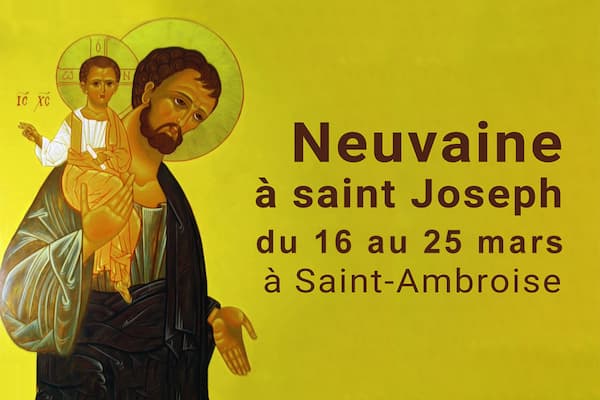 Neuvaine à Saint Joseph 2026