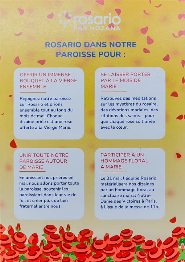 Prier le chapelet avec Rosario