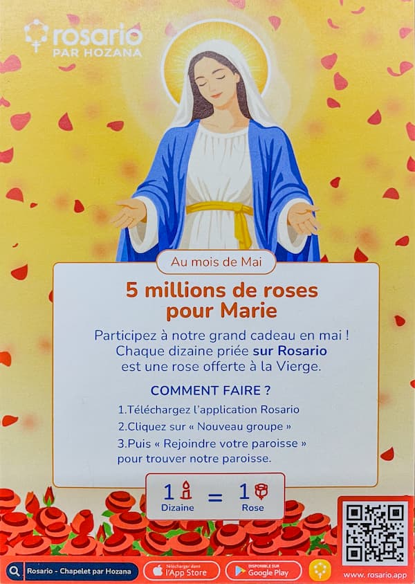 Prier le chapelet avec Rosario
