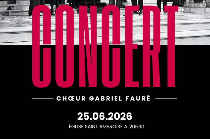 Concert Chroeur Gabriel Faure