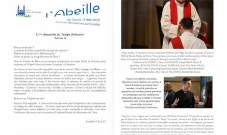 FIP 11eme dimanche TO 2026 Flyer