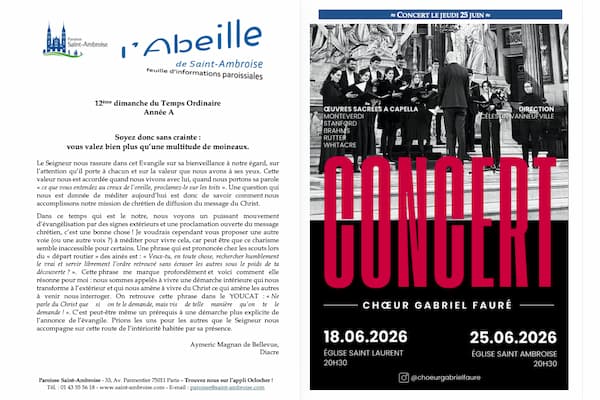 FIP 12eme dimanche TO 2026 Flyer