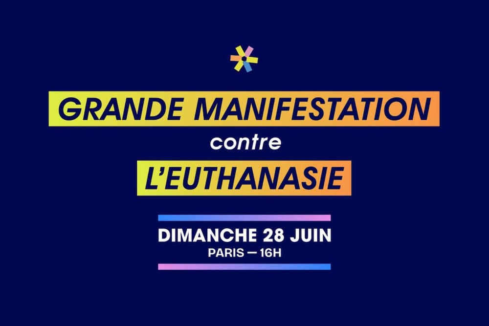 Manifestation contre l'euthanasie 2026