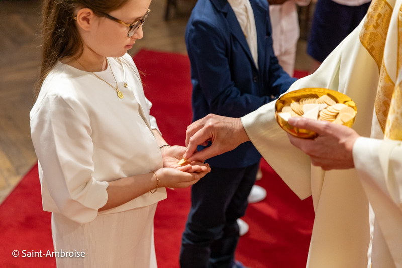 1ère communion 2026 des enfants à Saint Ambroise