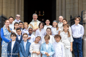 1ère communion 2026 des enfants à Saint Ambroise
