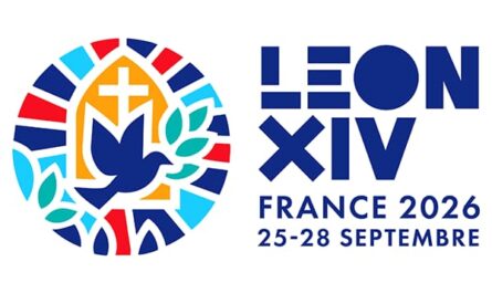 Visite du Pape Léon XIV à Paris, Logo