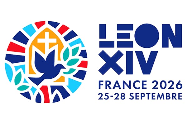 Visite du Pape Léon XIV à Paris, Logo